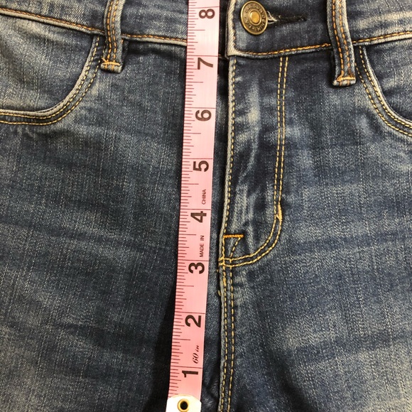 PACSUN Women’s Blue Skinny Ankle Jeggings 24 - Picture 6 of 8